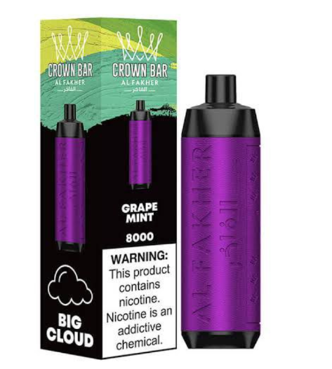 ویپ الفاخر 8000 پاف | Crown Bar ALFAKHER 8000