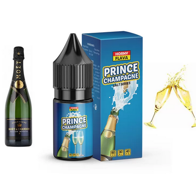 سالت نیکوتین نوشیدنی شاهانه هورنی | Horny Flava Salt Prince Champagne Beer 30ml - تصویر 2