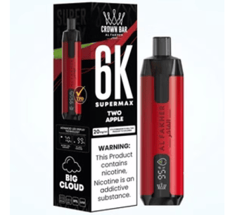 ویپ یکبار مصرف الفاخر سوپر مکس 6000 هزار پاف | Al Fakher Supermax 6K - تصویر 2