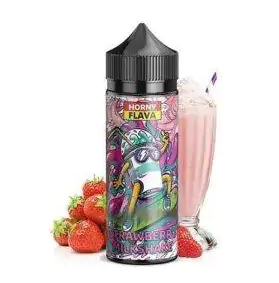 سالت میلک شیک توت‌فرنگی هورنی | Horny Flava Salt Strawberry Milkshake - تصویر 2
