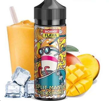 سالت میلک شیک انبه هورنی | Horny Flava Salt Split Mango Milkshake 30ml - تصویر 4