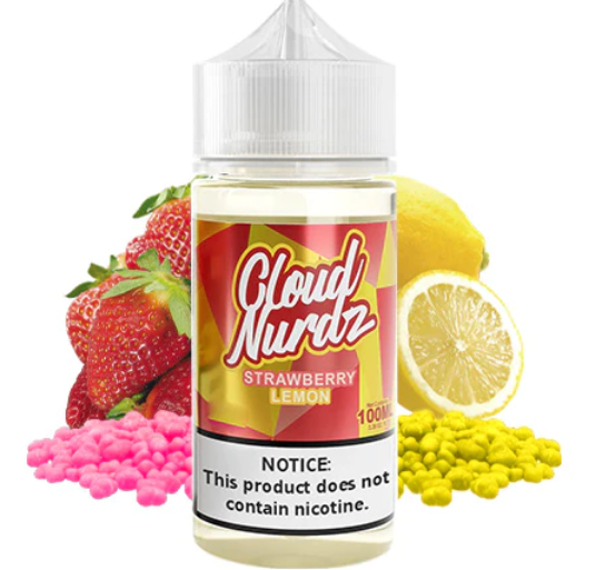 جویس کلود نوردز 100 میل توت فرنگی لیمو یخ | CLOUD NURDZ - تصویر 2