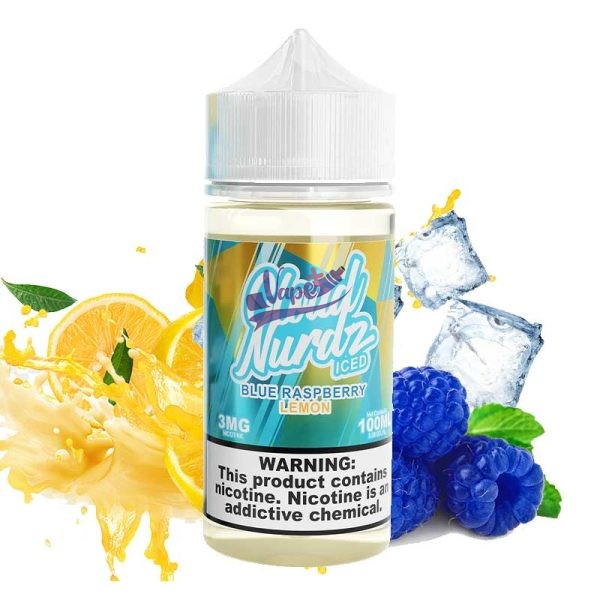 جویس کلود نوردز تمشک آبی 100 میل لیمو یخ | CLOUD NURDZ