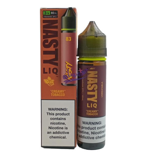 جویس تنباکو خامه نستی | Nasty LIQ 83 Creamy Tobacco