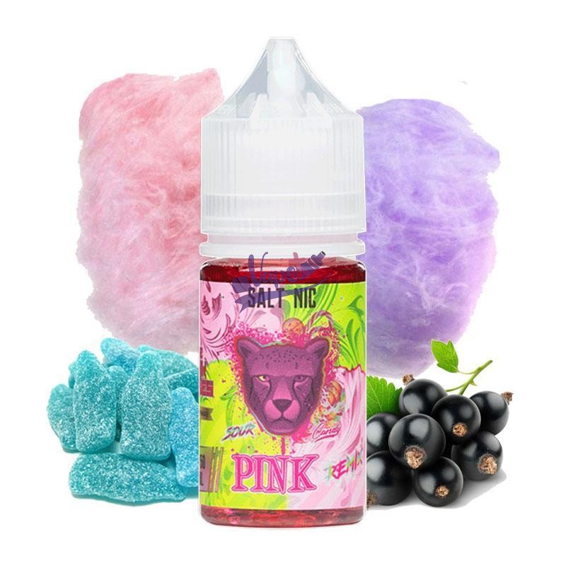 نیکوتین سالت آبنبات ترش انگور فرنگی و پشمک | DR.VAPES PINK REMIX - تصویر 2