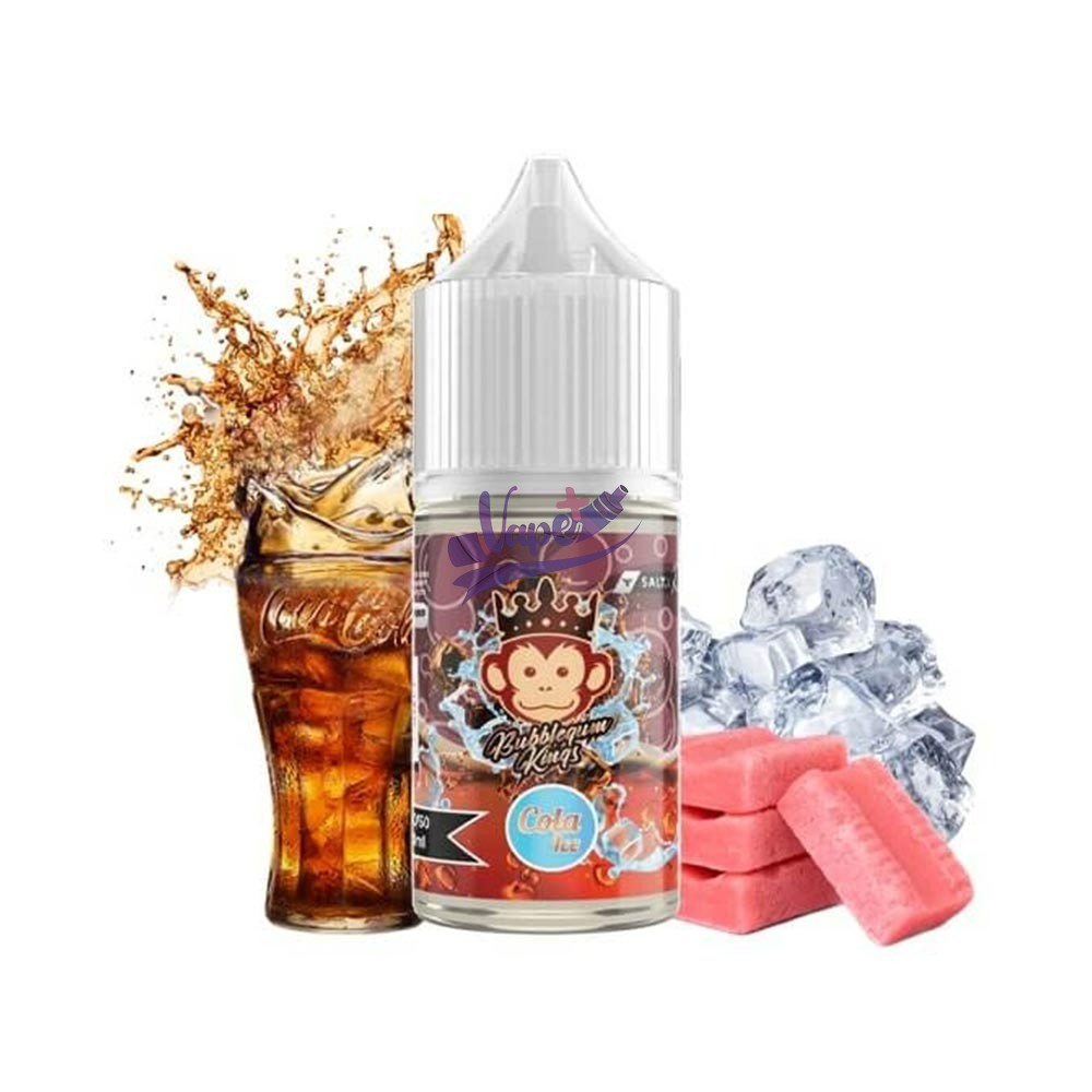 نیکوتین سالت آدامس بادکنکی کولا یخ | DR.VAPES BUBBLEGUM KINGS COLA ICE 30ML - تصویر 2
