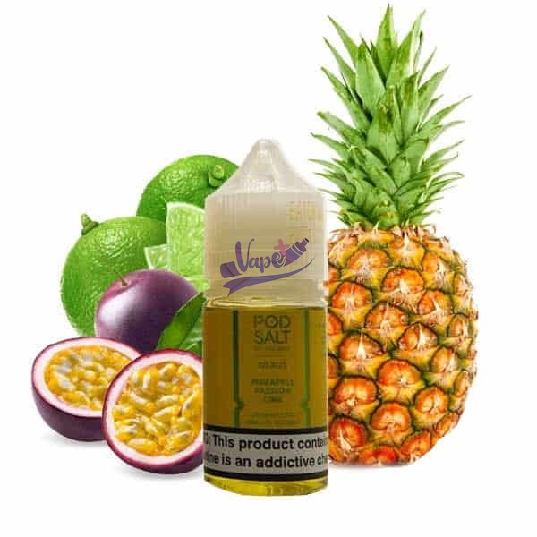 نیکوتین سالت آناناس پشن فروت پاد سالت | POD SALT PINEAPPLE PASSION LIME