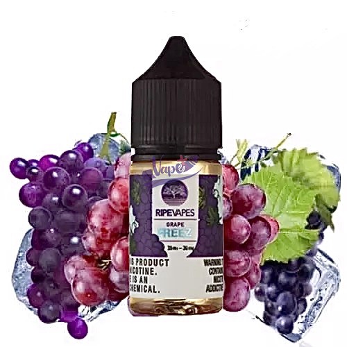 نیکوتین سالت انگور یخ رایپ ویپز | RIPE VAPES GRAPE FREEZ - تصویر 2