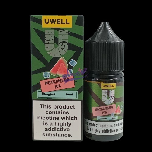 نیکوتین سالت هندوانه یوول | Uwell Watermelon Salt (30ml) - تصویر 2