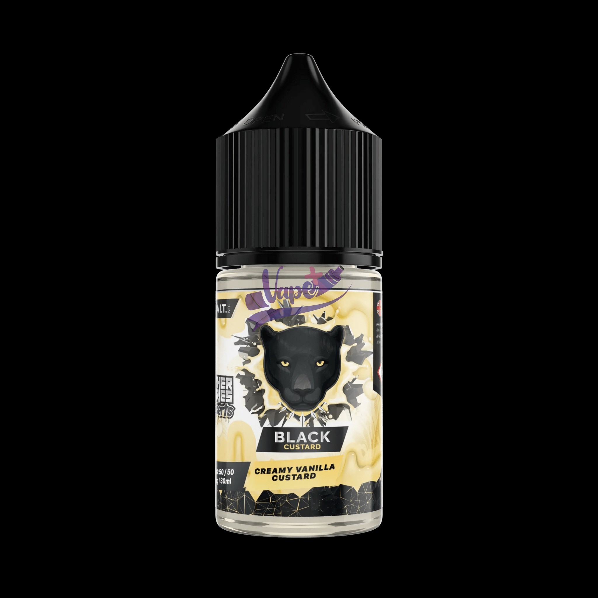 نیکوتین سالت کاستارد وانیل | DR.VAPES BLACK CUSTARD - تصویر 3