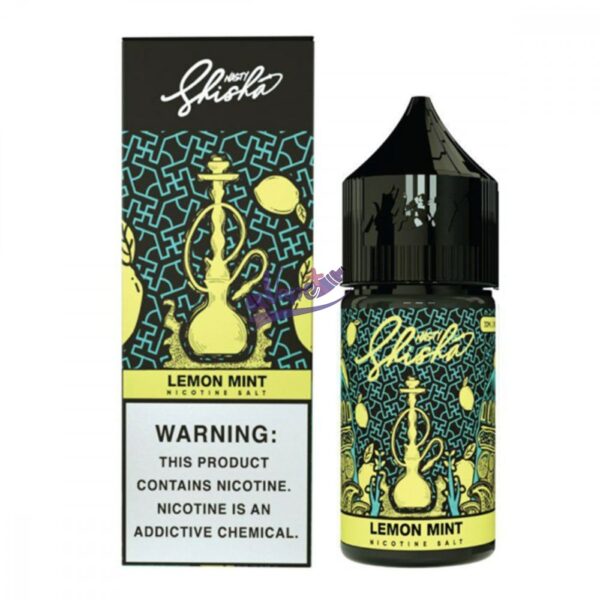نیکوتین سالت قلیانی لیمو نعناع نستی | Nasty Shisha Lemon Mint Salt (30ml)
