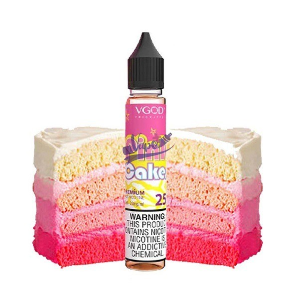 نیکوتین سالت کیک صورتی ویگاد | VGOD PINKCAKES