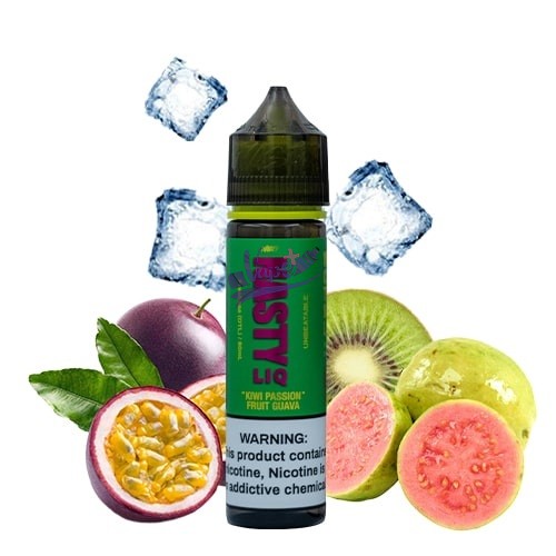 نیکوتین سالت کیوی پشن فروت گواوا نستی | Nasty LIQ Kiwi Passion Fruit Guava Salt