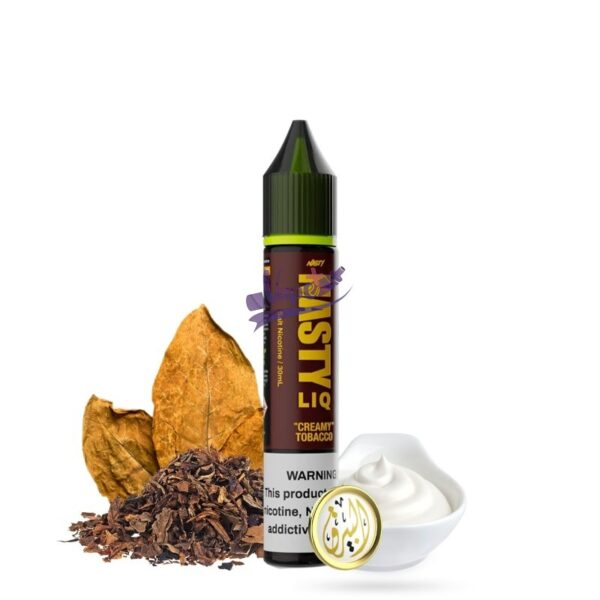 نیکوتین سالت تنباکو کارامل خامه نستی | Nasty LIQ Creamy Tobacco Salt (30ml)
