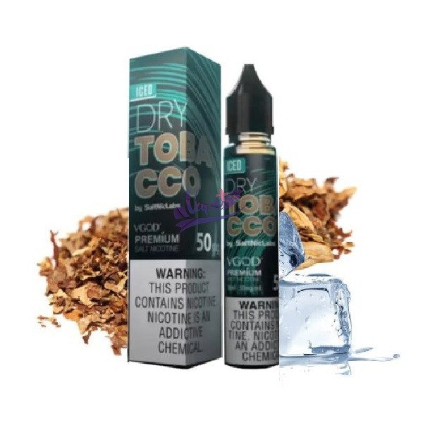 نیکوتین سالت تنباکوی خشک یخ ویگاد | VGOD Dry Tobacco Ice