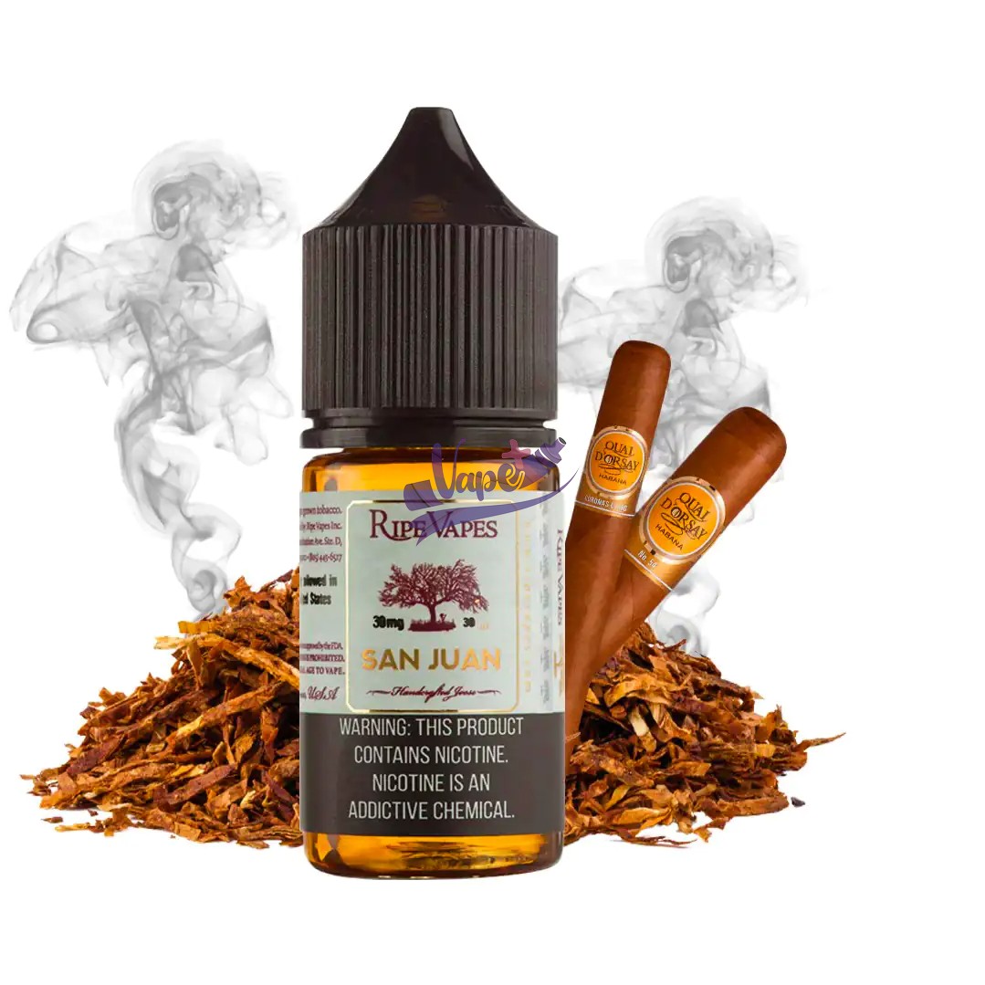 نیکوتین سالت تنباکویی سن خوان رایپ ویپز | Ripe Vapes San Juan Salt - تصویر 2