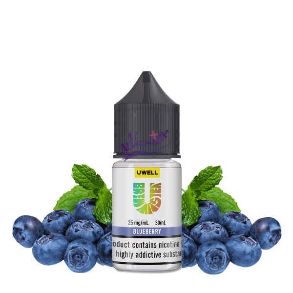 نیکوتین سالت یوول طعم بلوبری رزبری | Uwell Blueberry Raspberry Salt (30ml) - تصویر 2