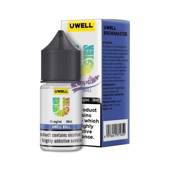 نیکوتین سالت یوول طعم ردبول | Uwell Red Bull Salt (30ml) - تصویر 2