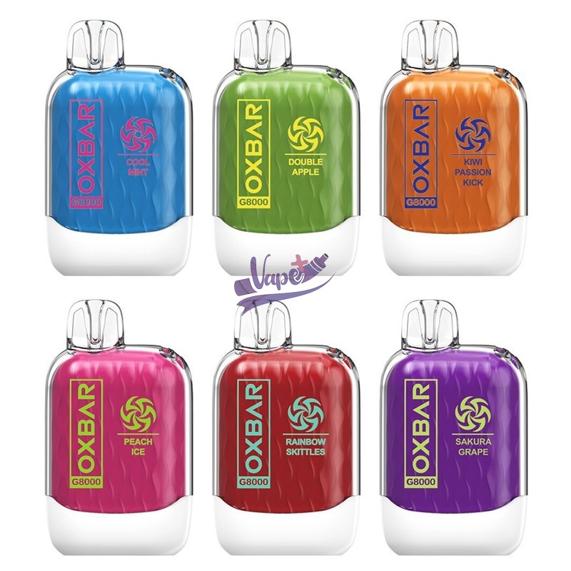 پاد یکبار مصرف اوکس بار 8000 پاف | OXBar Disposable Vape 8000 Puffs - تصویر 2