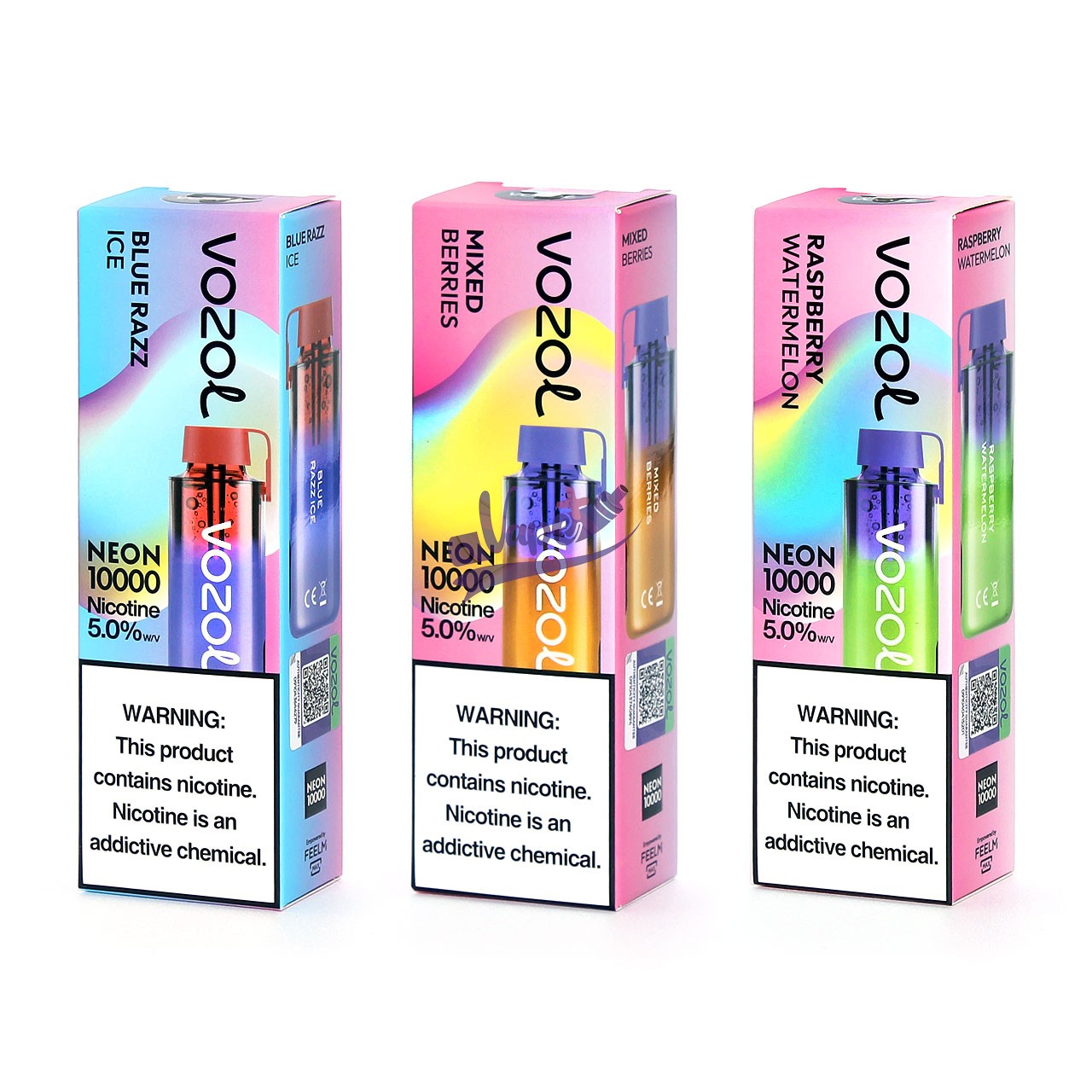 پاد یکبار مصرف نئون ۱۰۰۰پاف وزول | VOZOL Neon 10000 - تصویر 2