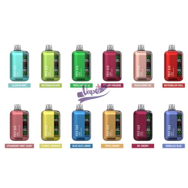 پاد یکبارمصرف 15000 پاف پرایو بار | PRIVE BAR 15000 PUFFS DISPOSABLE POD