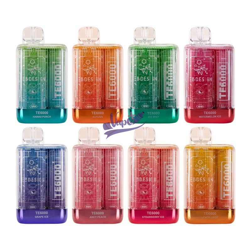 پاد یکبارمصرف الفبار ۶۰۰۰ پاف | ELFBAR TE6000 Puffs Disposable Vape - تصویر 2