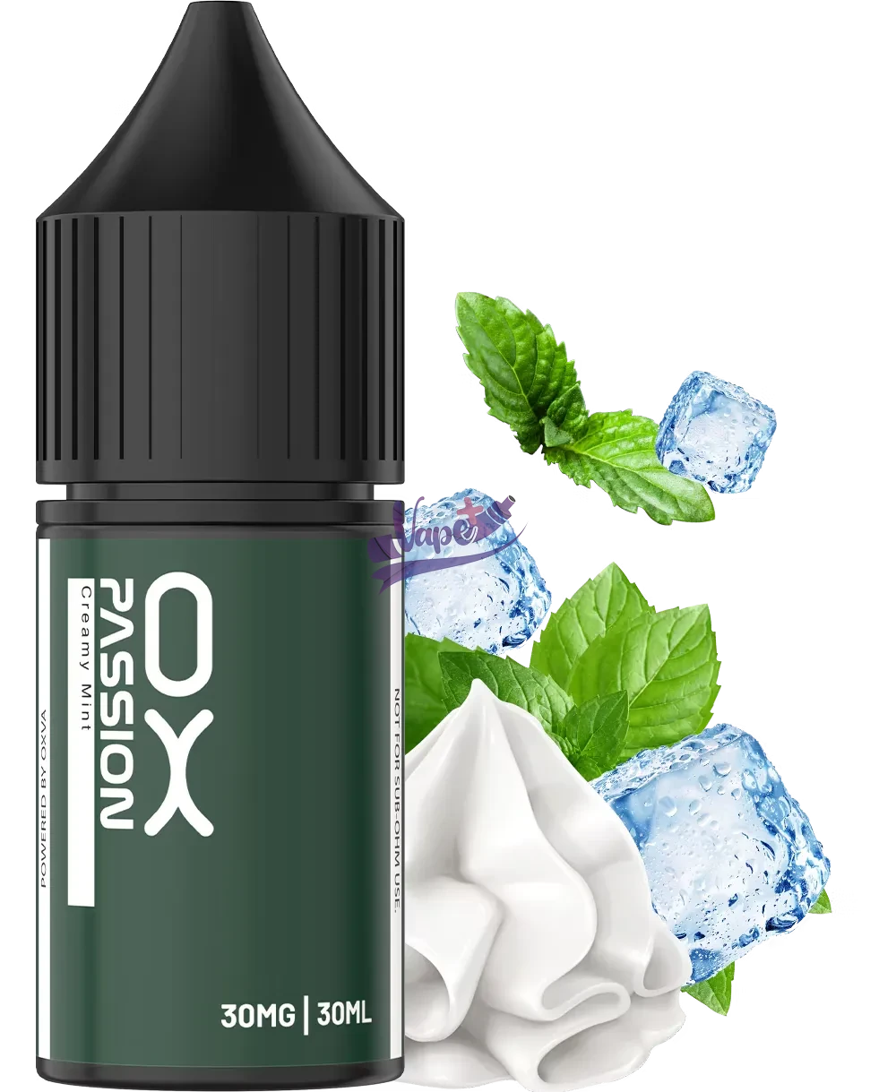 سالت اکسوا نعنا خامه | Oxva Creamy Mint Nic Salt E-Liquid - تصویر 2