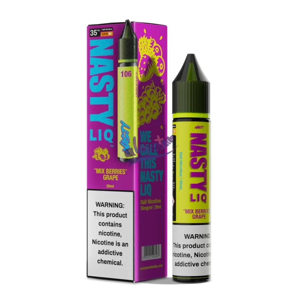 سالت نستی انگور میکس بری | nasty LIQ grape mixed berries - تصویر 2