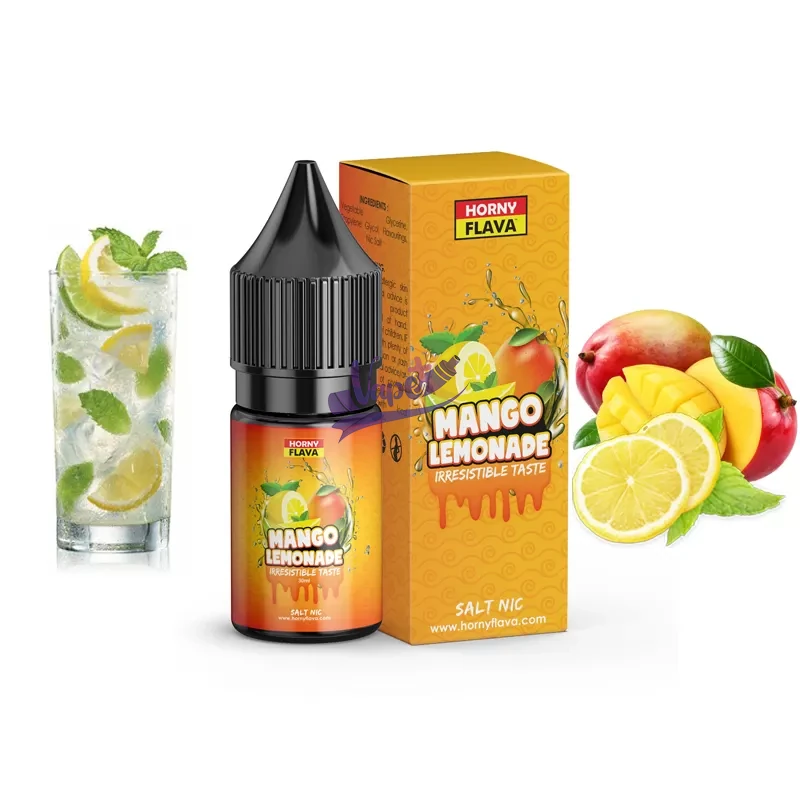 سالت نیکوتین انبه لیموناد هورنی | Horny Flava Salt Mango Lemonade 30ml - تصویر 2