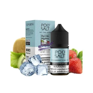 سالت نیکوتین انبه توت فرنگی یخ بی ال وی کی | BLVK Strawberry Mango Ice Salt 30ml