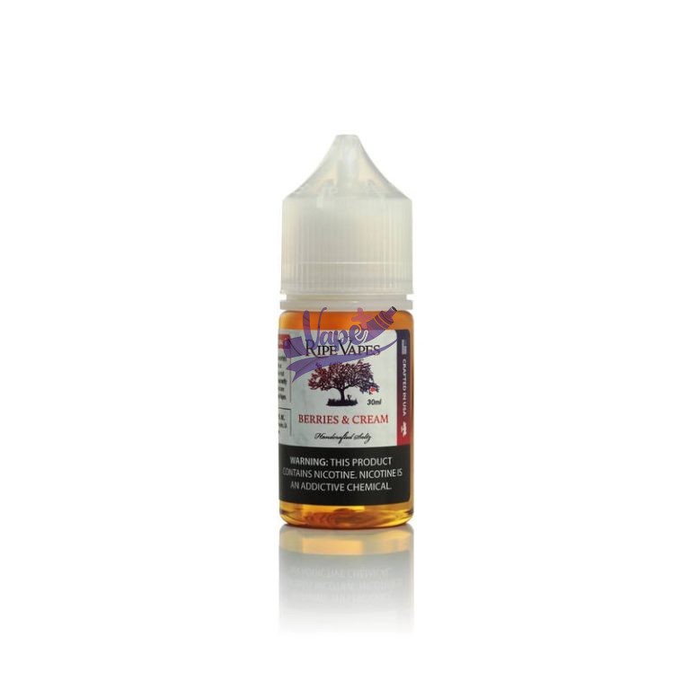 سالت نیکوتین بلو تمشک و خامه رایپ ویپز | Ripe Vapes Berries and Cream Salt Nic - تصویر 2