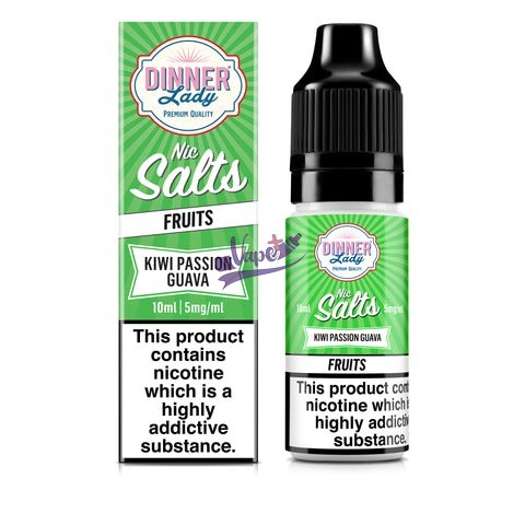 سالت نیکوتین داینر لیدی کیوی پشن فروت ۱۰ میل | Dinner Lady Kiwi Passion Guava (10ml) - تصویر 2