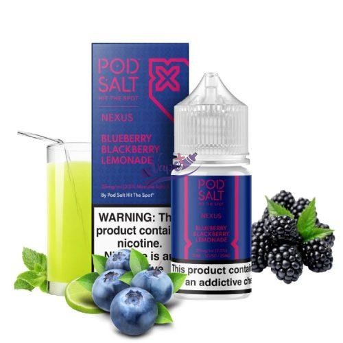 سالت نیکوتین پاد سالت بلوبری شاه توت لیموناد | PodSalt Blueberry Blackberry Lemonade