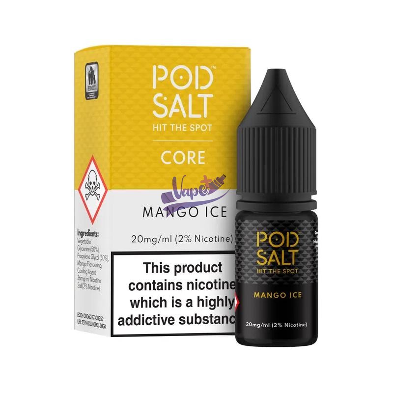 سالت نیکوتین پاد سالت خامه وانیلی ۱۰ میل | POD SALT Vanilla Salt (10ml) - تصویر 2