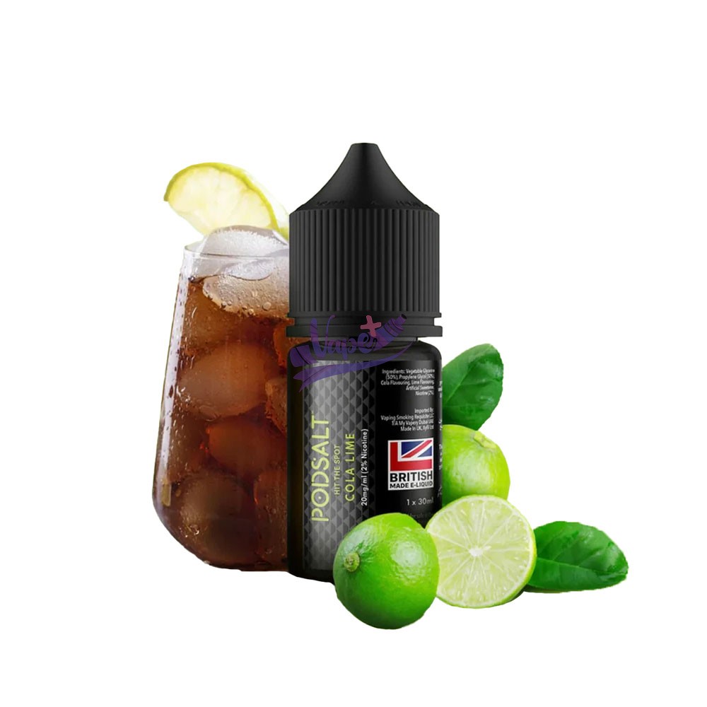 سالت نیکوتین پاد سالت کولا لیمو | Pod Salt Cola with Lime - تصویر 2