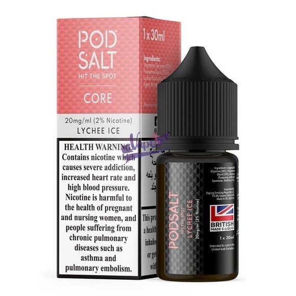سالت نیکوتین پاد سالت لیچی یخ | Pod Salt Lychee Ice SaltNic