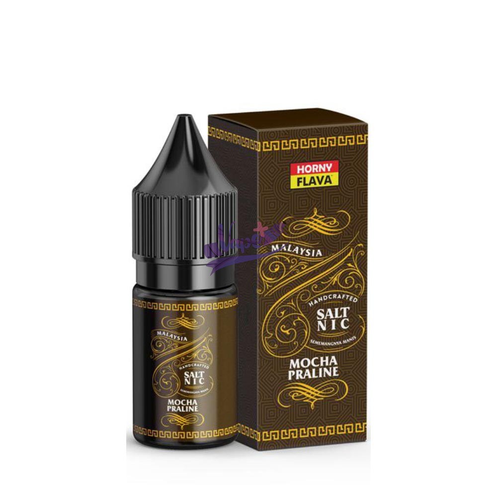 سالت نیکوتین تنباکو موکا هورنی | Horny Flava Salt Mocha Praline Tobacco 30ml - تصویر 2