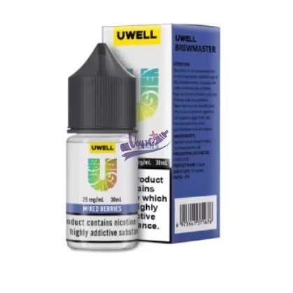 سالت نیکوتین یوول طعم میکس بری | Uwell Mixed Berries Salt (30ml) - تصویر 2