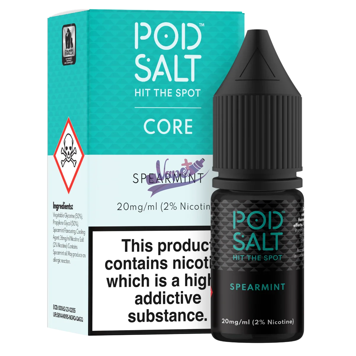سالت پاد سالت آدامس نعنا | pod salt spearmint - تصویر 2