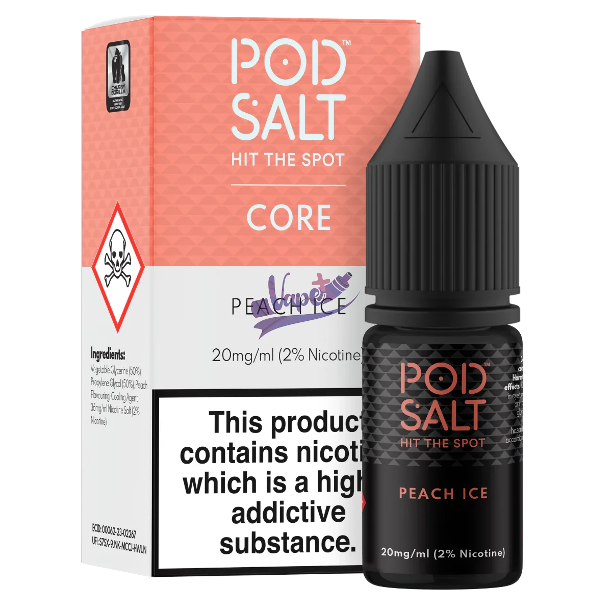 سالت پاد سالت هلو یخ | pod salt peach ice - تصویر 2