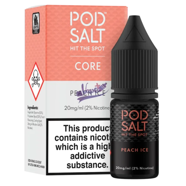 سالت پاد سالت هلو یخ | pod salt peach ice