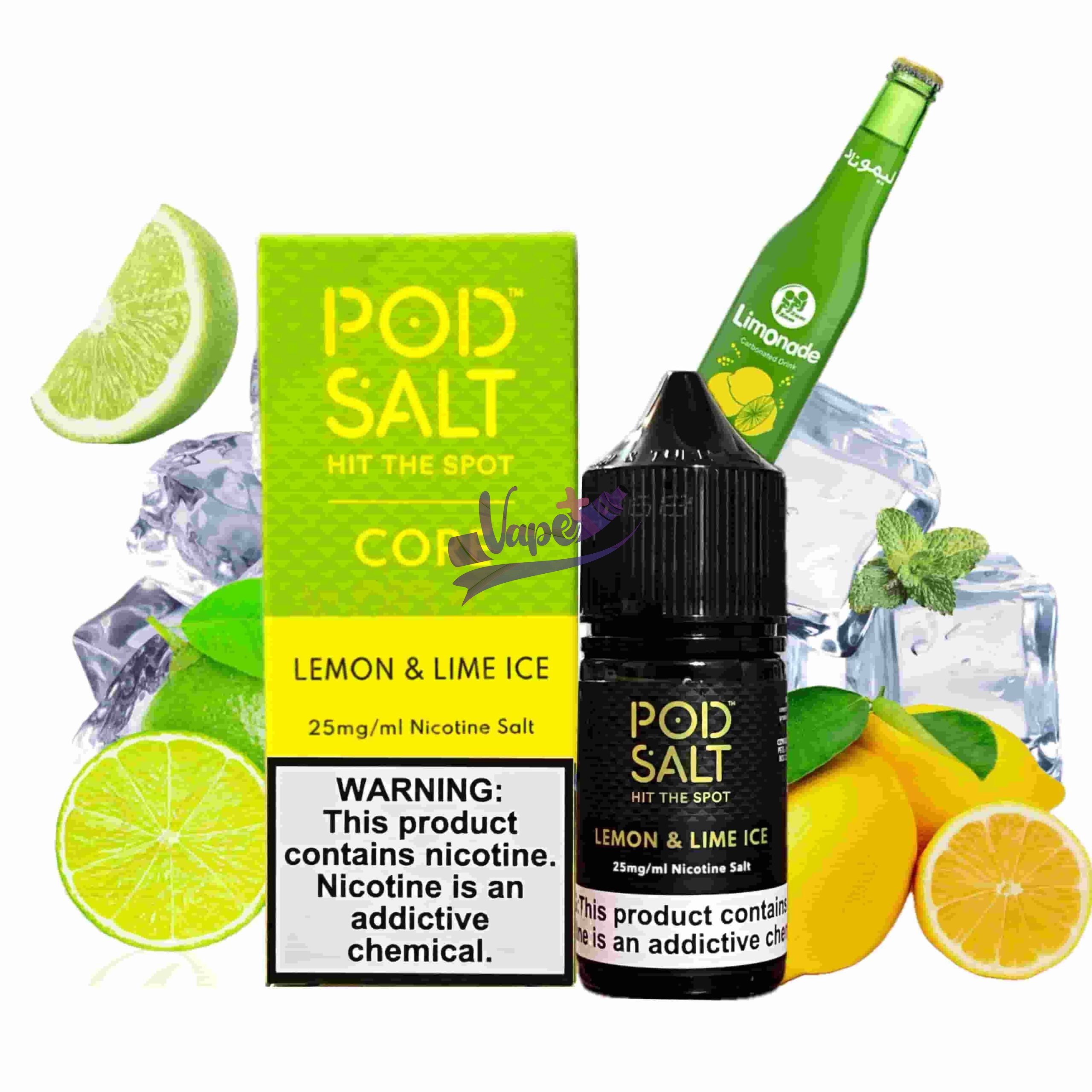 سالت پاد سالت لیمو لایم یخ | podsalt lemon lime ice - تصویر 2