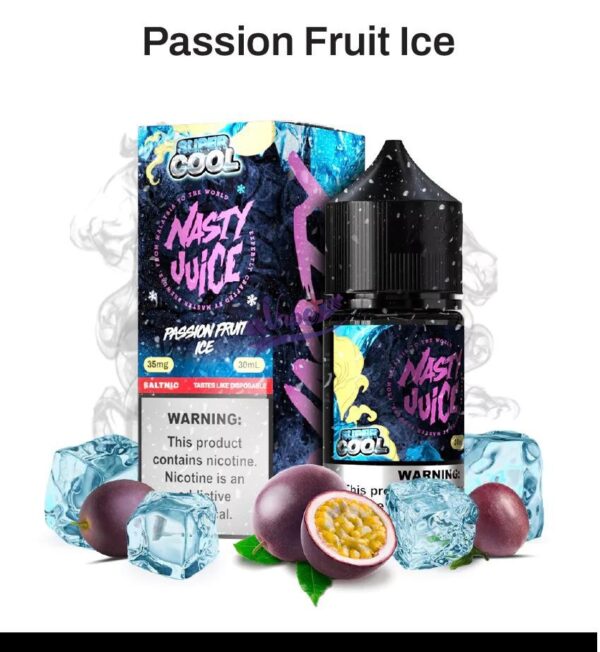 سالت پشن فروت یخ نستی | Nasty Passion Fruit Ice
