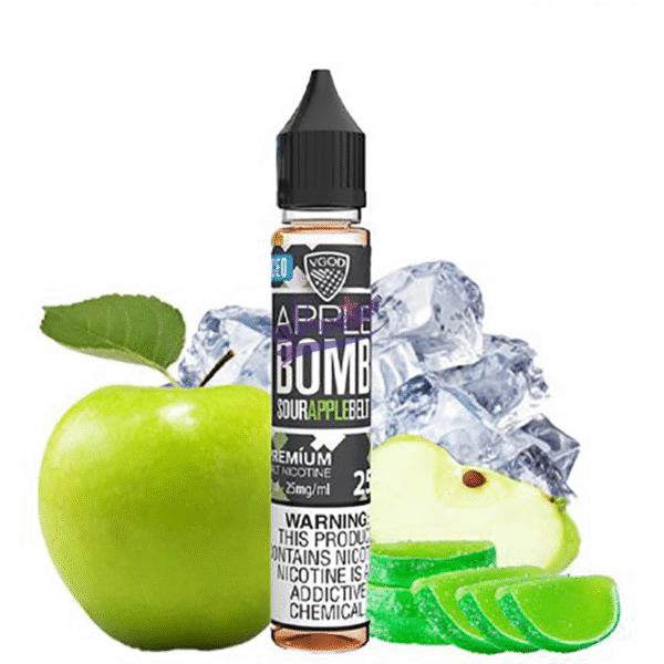 سالت سیب سبز یخ ویگاد | VGOD APPLE BOMB ICED