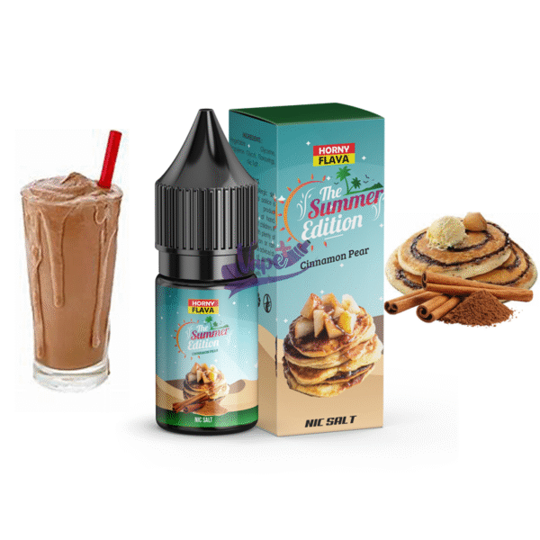 سالت تابستانی پنکیک گلابی دارچین هورنی | Horny Flava Salt Cinnamon Pear