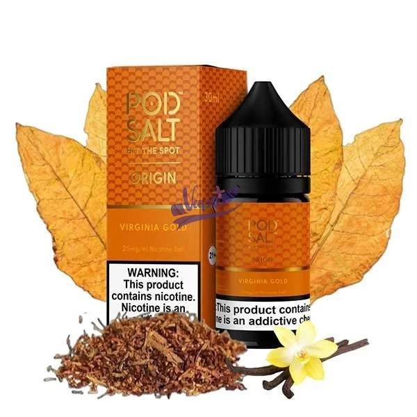 سالت تنباکو ویرجینیا پاد سالت | Pod Salt Virginia Gold