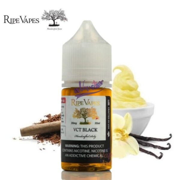 سالت تنباکوی بلک کمپانی رایپ ویپز | Ripe Vapes VCT Black SaltNic 30ML